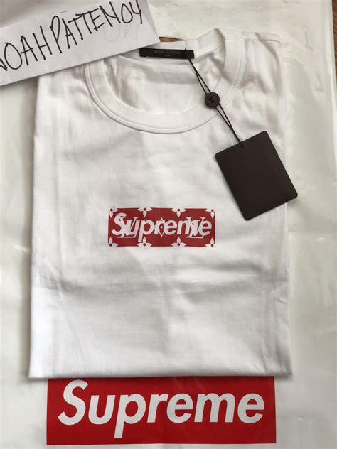 supreme louis vuitton box logo tee retail price|supreme louis vuitton pullover.